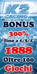K2 Casino - Giochi di Casino Online