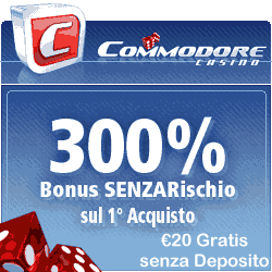 Commodore Casino - Giochi di Casino Online